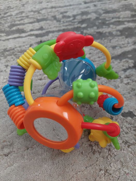 Топка дрънкалка "играй и учи" PlayGro