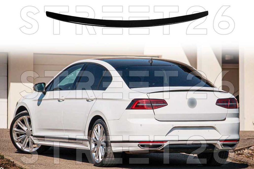 Eleron Portbagaj VW Passat B8 3G Sedan (2014-2023) Negru Lucios