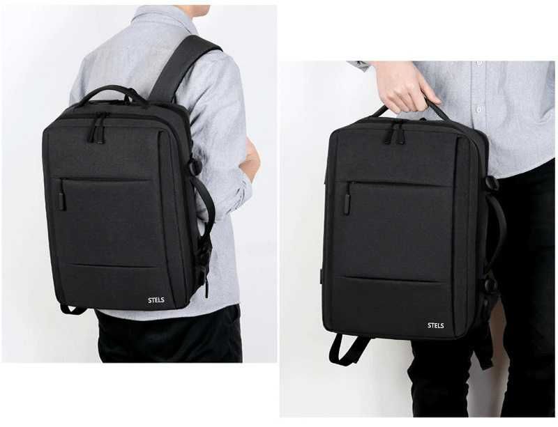 Раница за пътуване STELS TravelMate 200, 30x15x40см, Черен