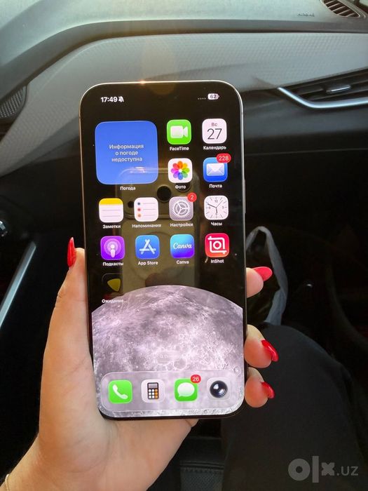 Iphone 16 pro max 1 Tr sotiladi