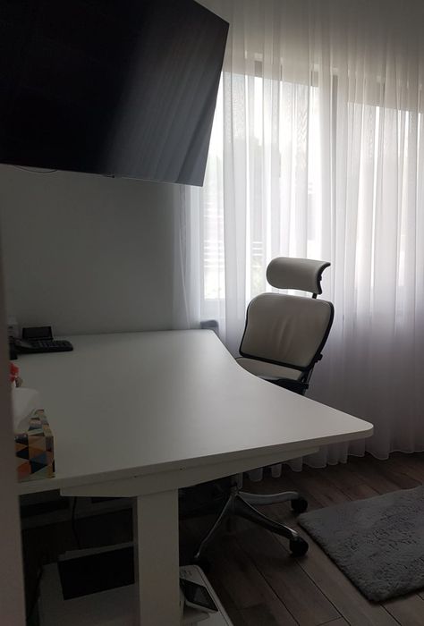 Birou Mobexpert cu reglaj inaltime pe motor