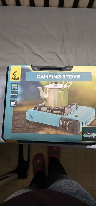 Газов туристически  котлон в куфарче