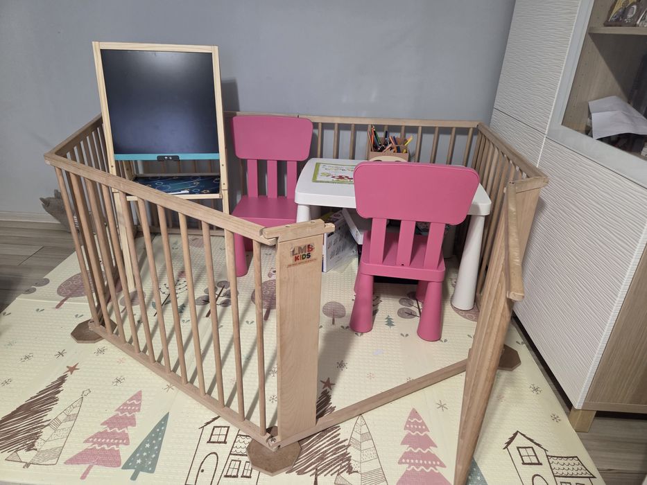 Tarc de joaca hexagonal