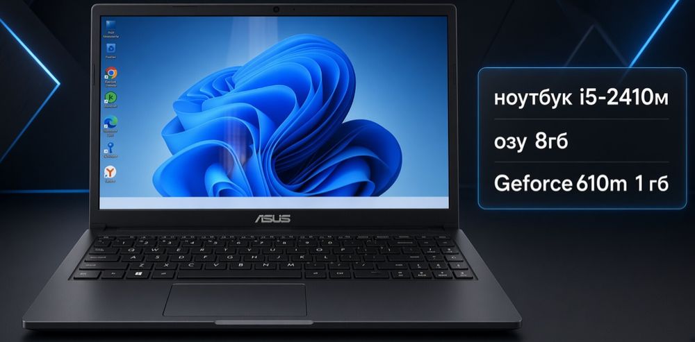 ноутбук 15,6 Intel Core i5  8 ГБ DDR3
