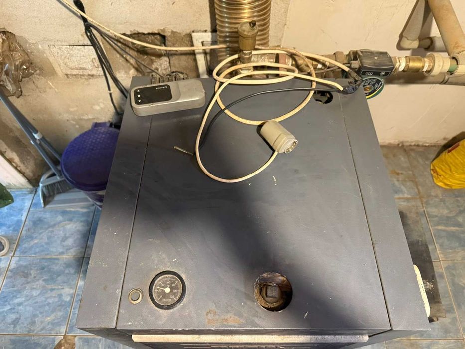 Чугунен пелетен котел Romstal 30kw