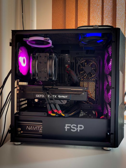 Геймърски компютър R7 5800X3D / RAM 32GB / RTX 4080