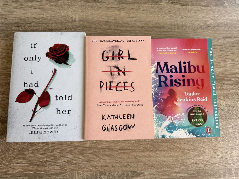 Книги - Malibu rising, girl in pieces, if only I had told her