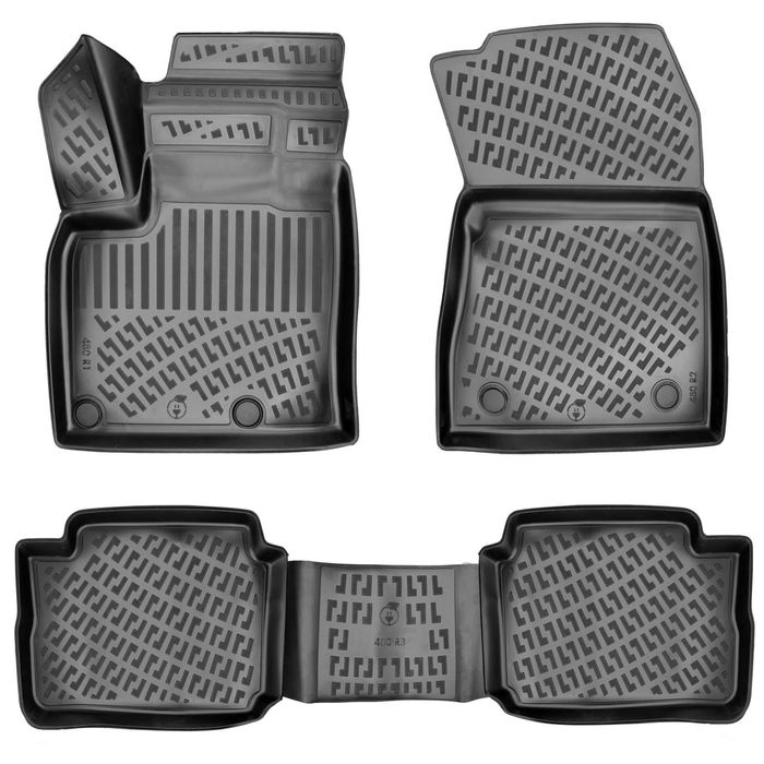 Гумени стелки RizLine за Nissan Qashqai J12 (2021+) Нисан Кашкай