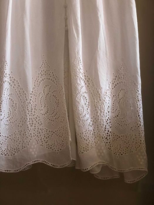 Бяла лятна рокля Massimo Dutti