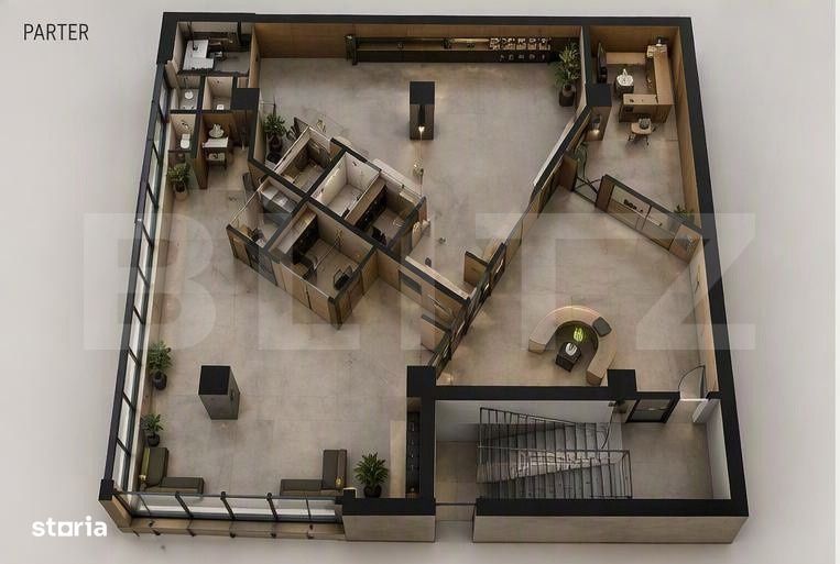 Spatiu comercial, 400 mp, SAD, zona Badea Cartan