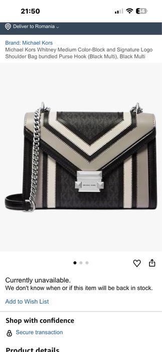 Michael kors stare foarte foarte buna ca noua