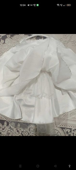 Rochie alba serbare