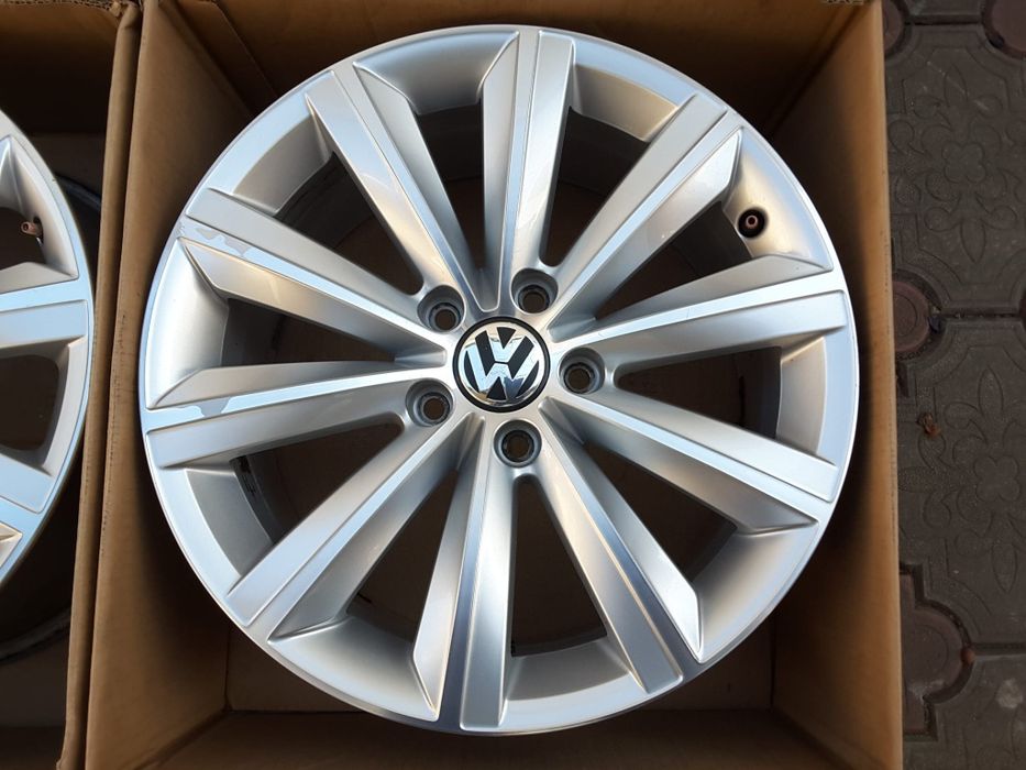 jante aliaj 17; 5x112; originale Vw Passat b6, b7, Golf 5, 6, 7, Jetta