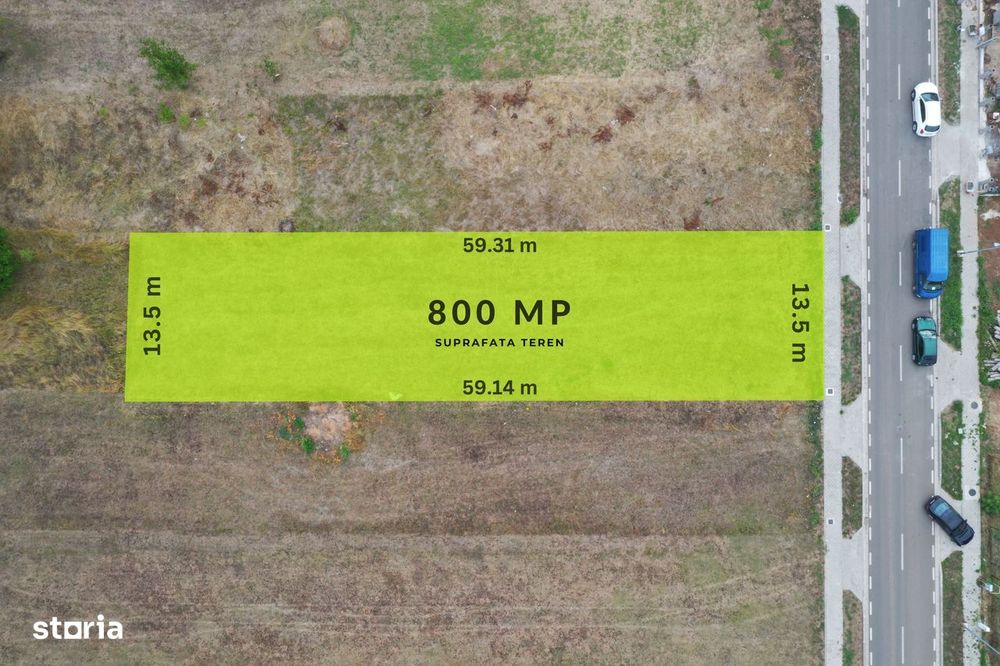 Teren Intravilan | Toate Utilitatile | Cartierul Primaverii-Comision 0