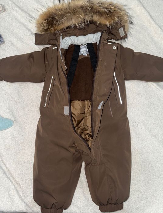 Зимний детский комбинезон