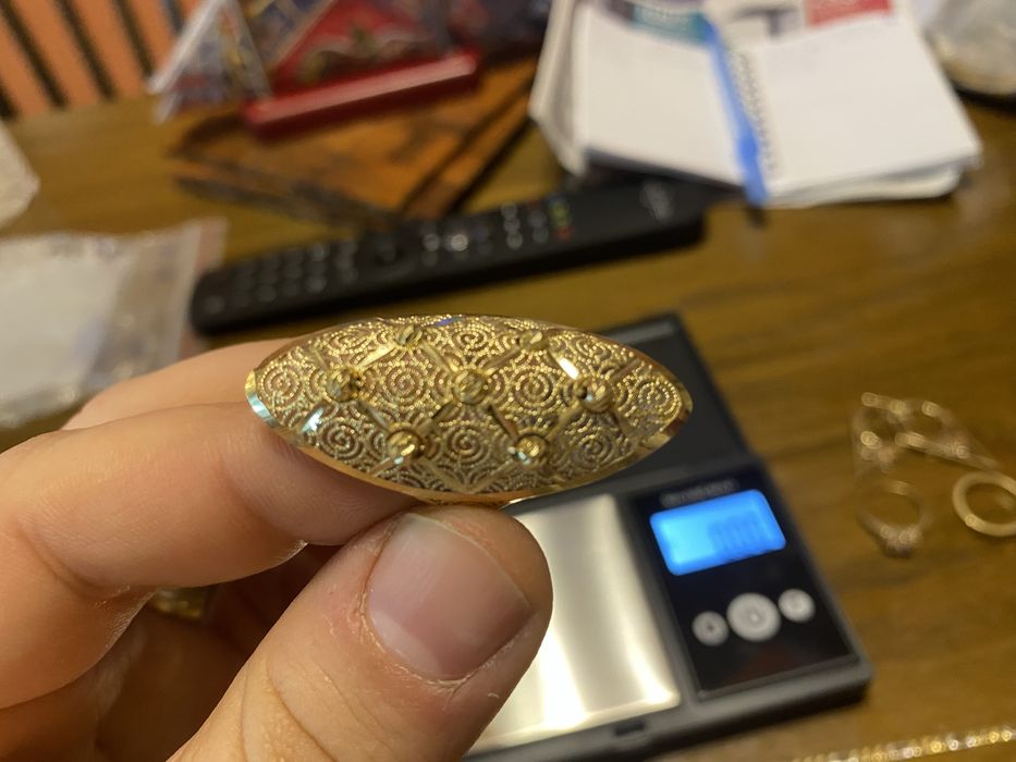 Стилен дамски Златен пръстен  14к - 4,42грама