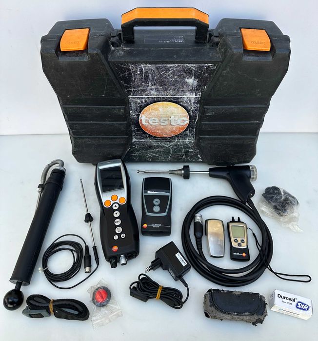 TESTO 330-2 LL - Газ анализатор пълен комплект отличен!