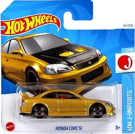 Коллекционная машинка Hot Wheels Honda Civic Si