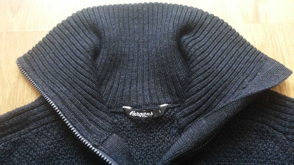 Bergans of NORWAY ULRIKEN JUMPER 100% Merino Wool размер L блуза 100% Мерино вълна - 2529