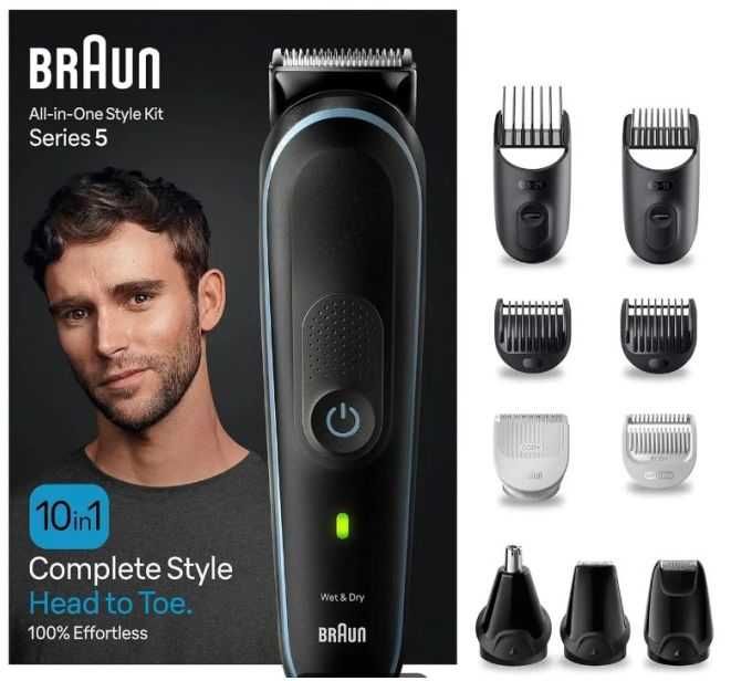 Aparat de tuns multifunctional 10 in 1 Braun