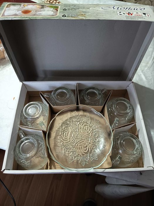 Set 12 piese de ceai si cafea