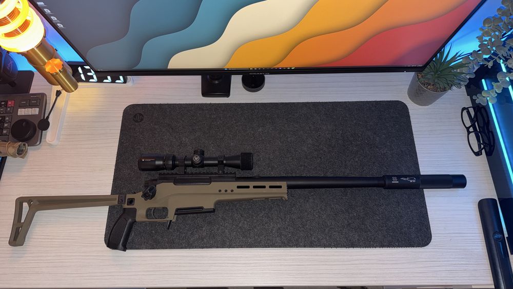 Replica de airsoft Silverback TAC 41 Lite Sport pusca cu luneta