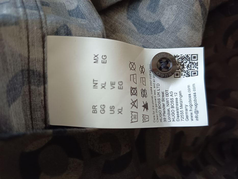 Hugo boss мъжка риза нова