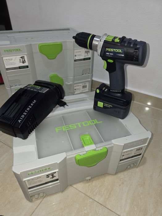 Mașină de înșurubat autofiletanta Festool DRC 18/4