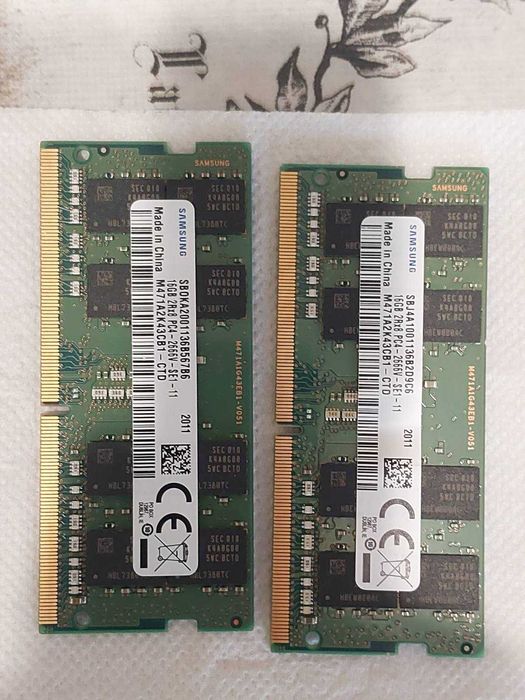 32GB DDR4 2666Mhz - RAM памет (SO-DIMM - за лаптоп)