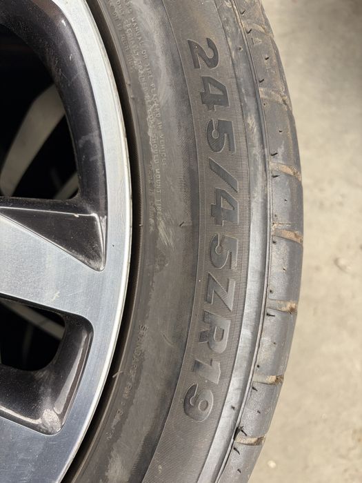 Летний шины с дисками комплект 245/45/19