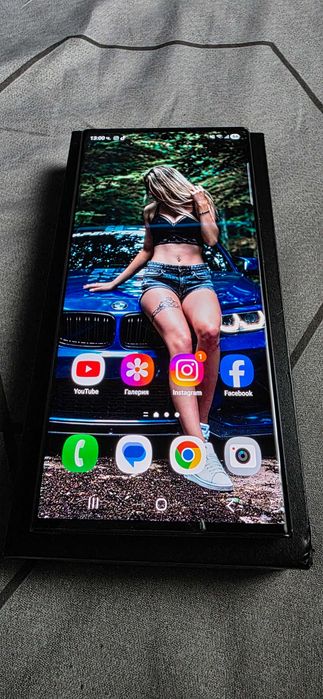 Samsung Galaxy S23 Ultra Рам-12GB/ 512GB [ Като Нов ] + Протектори