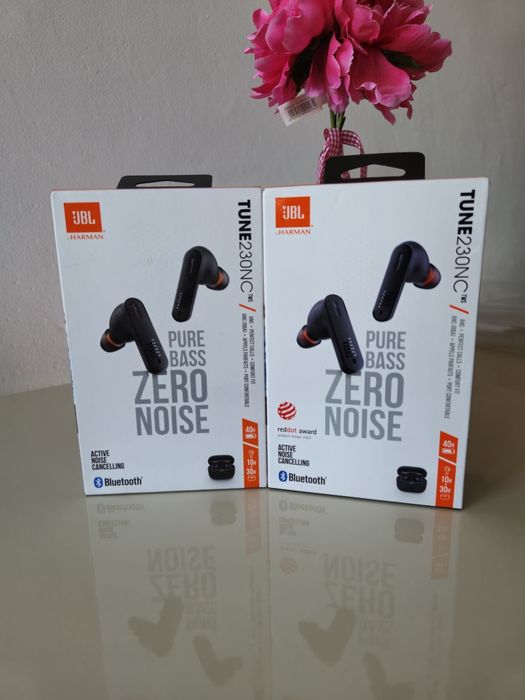 Casti audio JBL Tune 235/230 NC, Pure Bass, IPX4, Deep Bass, originale