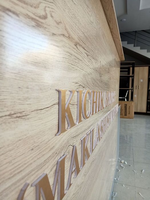 Xarflar 3D bukva | tashqi reklama