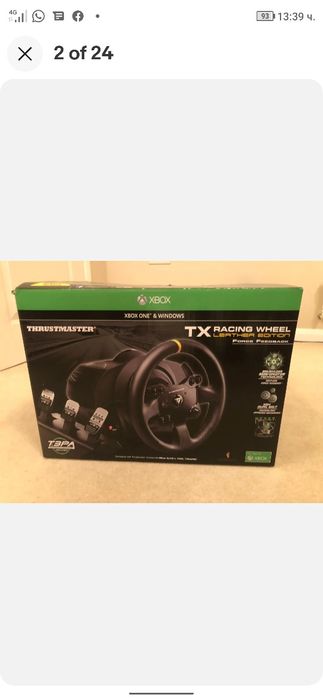 ТОП волан с педали Thrustmaster T300 RS ps3 ps4 ps5 PC