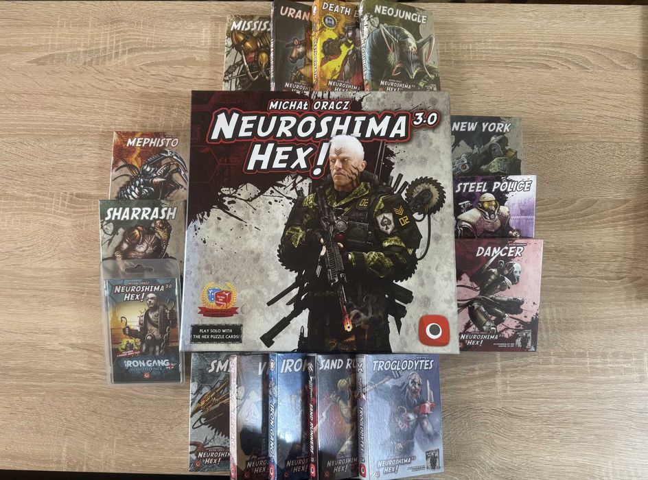 Neuroshima Hex + 15 expansions
