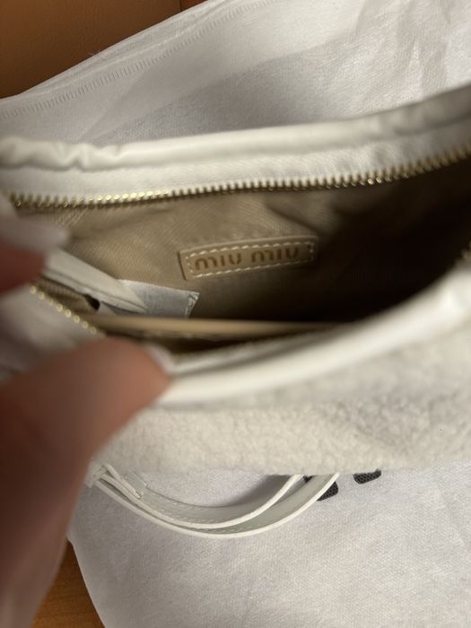 Miu Miu дамска чанта мериносов пух