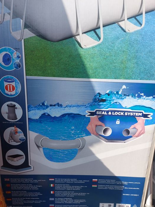 Piscină lungime 5,50m X 2.50 lățime X 1.22 înălțime