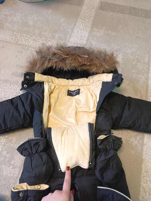 Детский зимний комбинезон