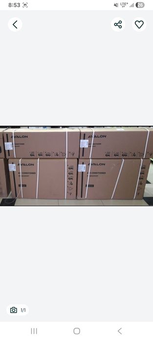 AVALON 12 konditsaner inverktor+tent yangi madel