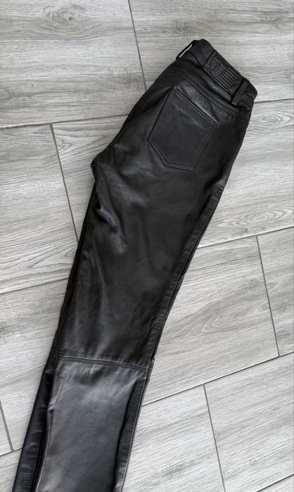 Pantaloni piele Highway moto opium rock