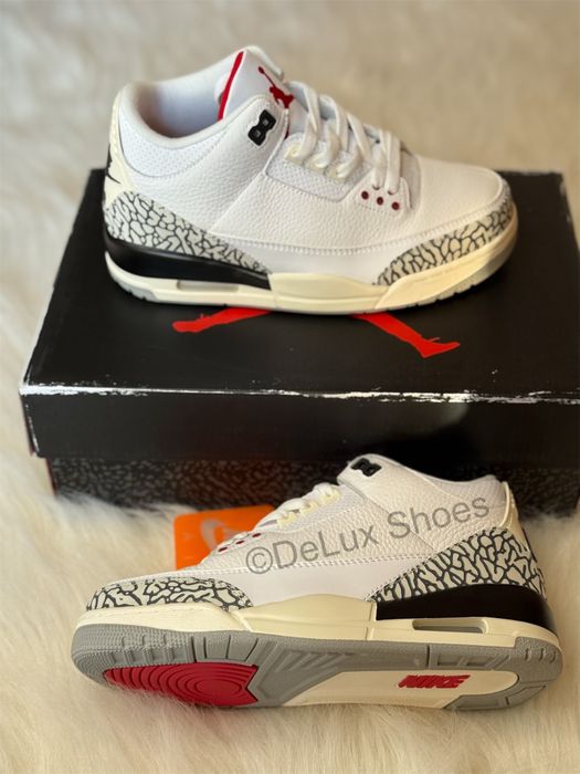 Air Jordan 3 Retro White Cement Reimagined Full Box Verificare Colet