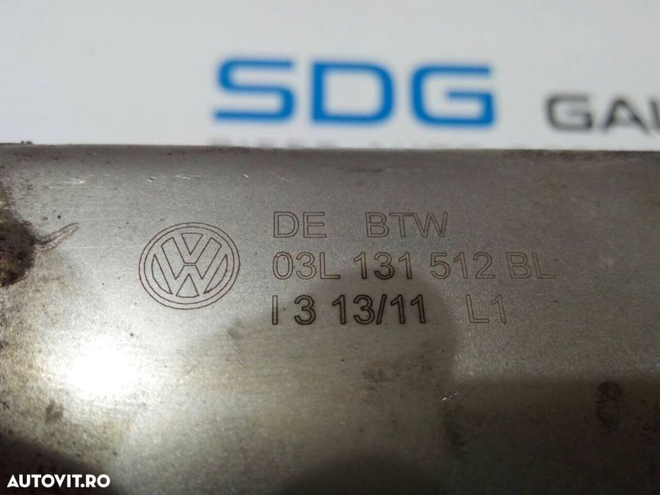 Valva Supapa EGR Volkswagen Golf 6 1.6TDI 90cp 2008 - 2013 COD : 03L 131 512 BL / 03L131512BL