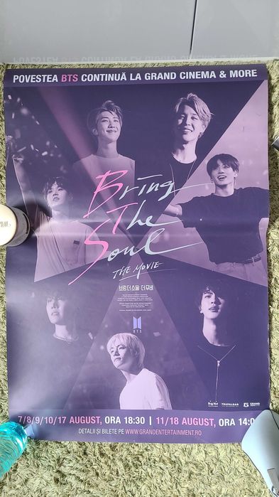 Afise postere de film originale cu trupa de K-POP BTS