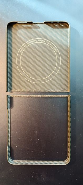 Husa carbon cu magsafe Samsung Galaxy Z flip 7