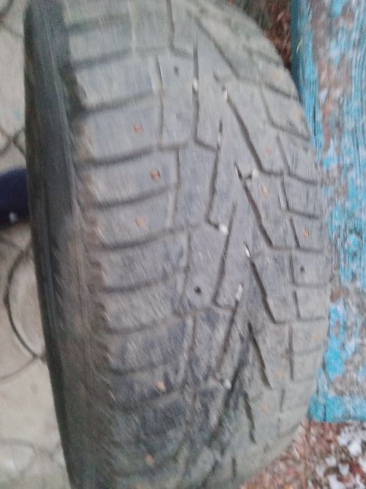 Продам зимние шипованные резины