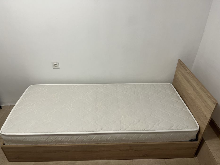 Единично легло с матрак Тед -82/190