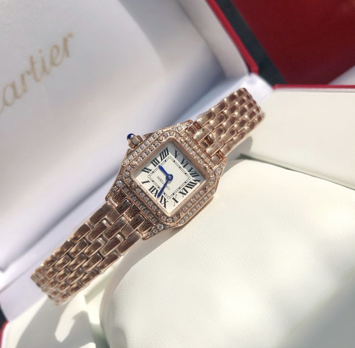 Ceas Cartier Panthère Rose Gold Diamond 22mm