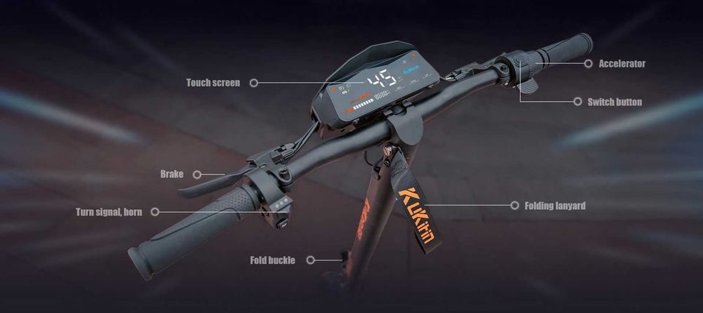 Sigilata NOUA ‼️Kukirin G2  ‼️2026‼️Motor 800W - 55km/h