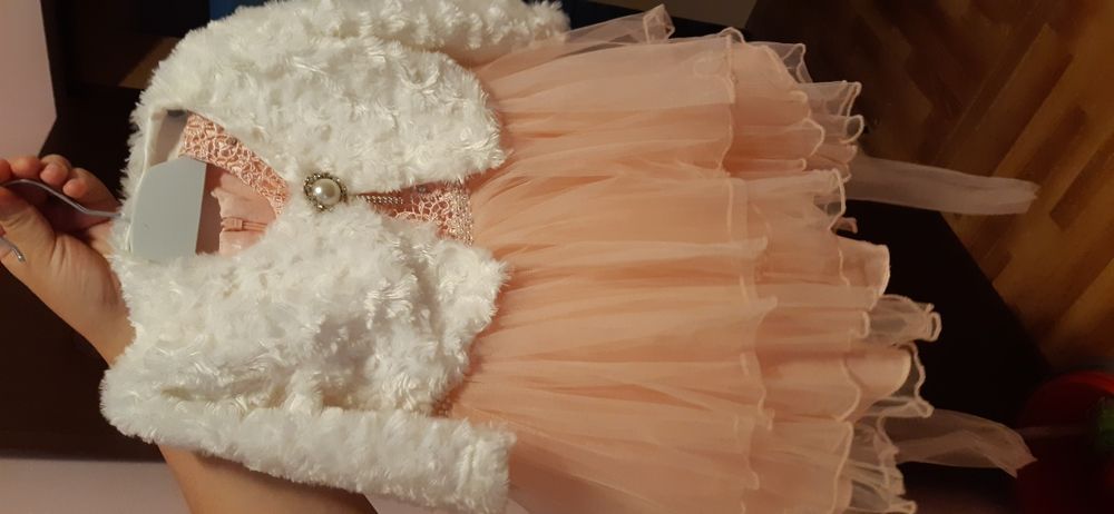 Rochita Fetita de 2 ani + Sandalute Nunta, botez