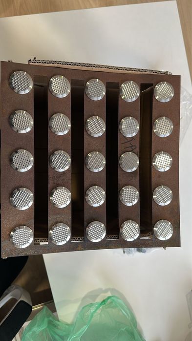 металлические тактильные плитки